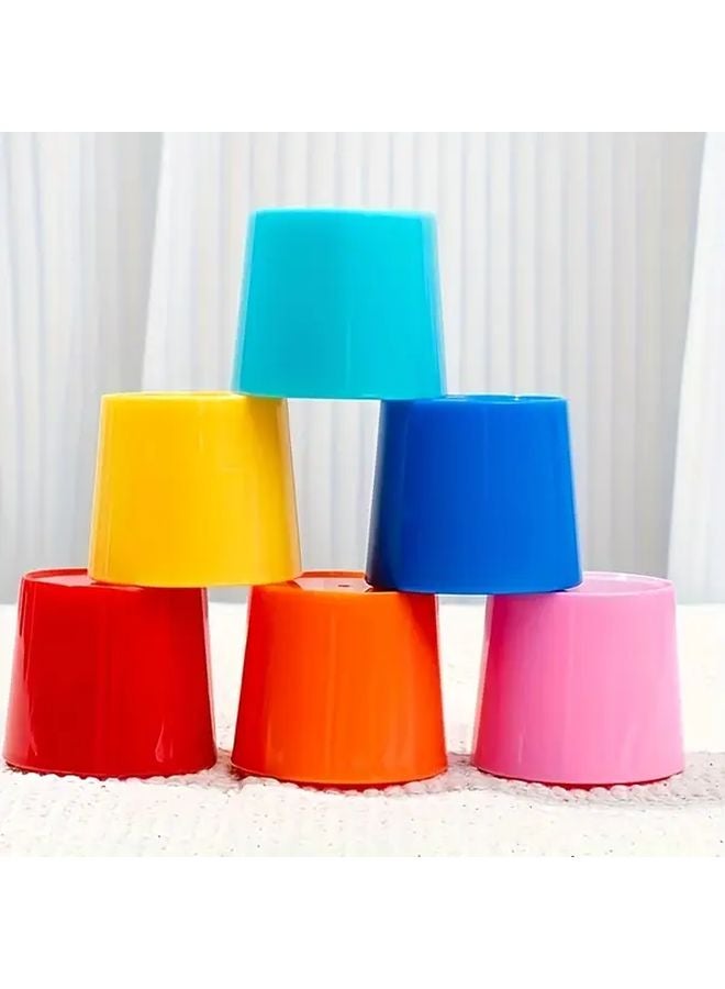 1 Set Color Shape Recognition Puzzle Toy With 8 Color Classification Matching Cup Desktop Game - Image 5
